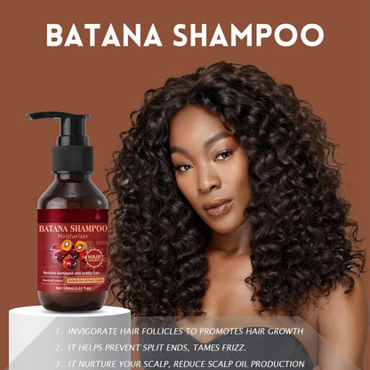 Batana Oil for Shampoo,Scalp Care Shampoo,Batana Oil for Healthy Hair,Mens Shampoo and Conditioner,Batana Oil Shampoo and Conditioner,Thinning Shampoo & Conditioner,Hair Loss Shampoo for Women
